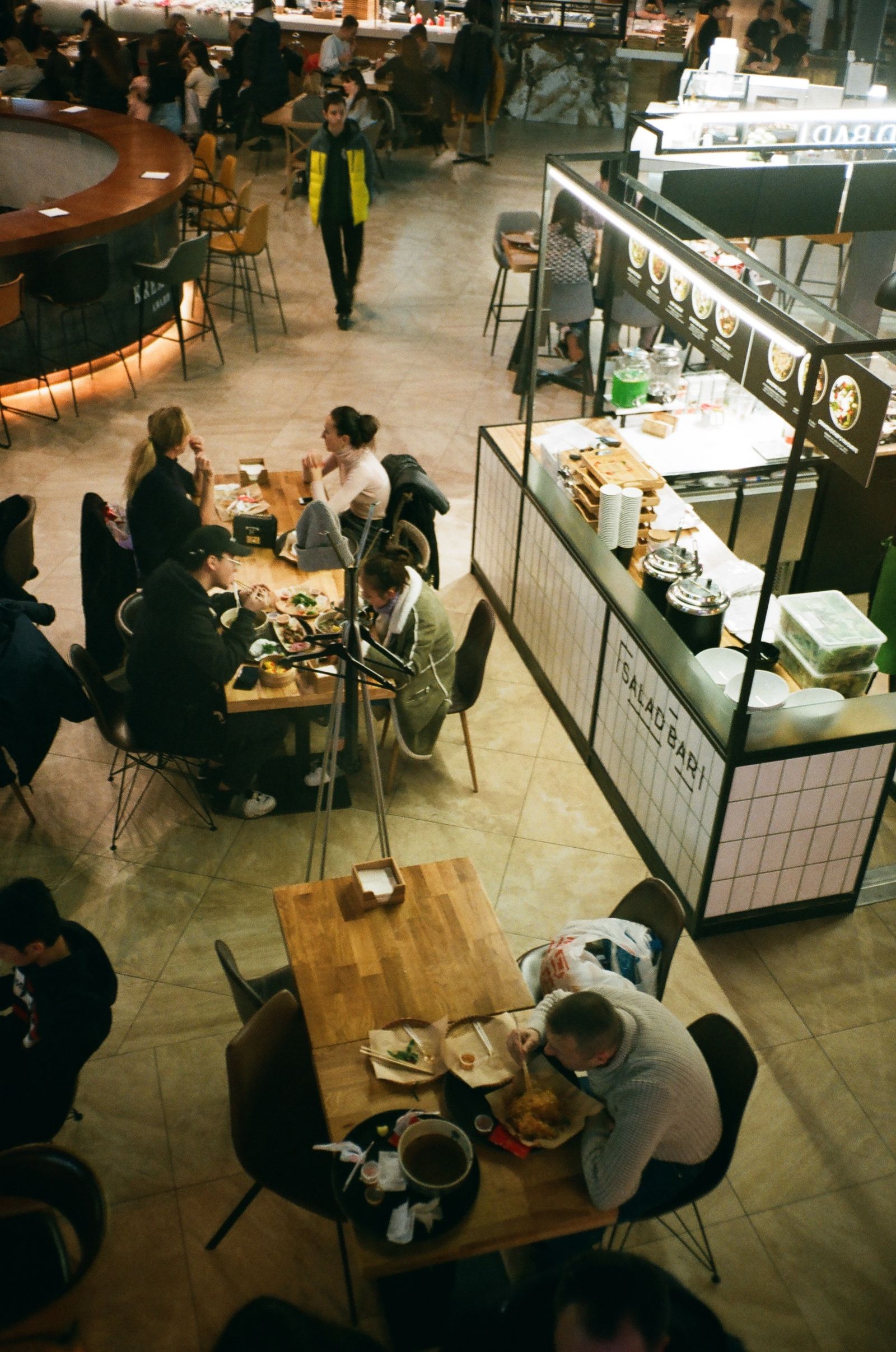 The Anaheim Packing House food hall interior