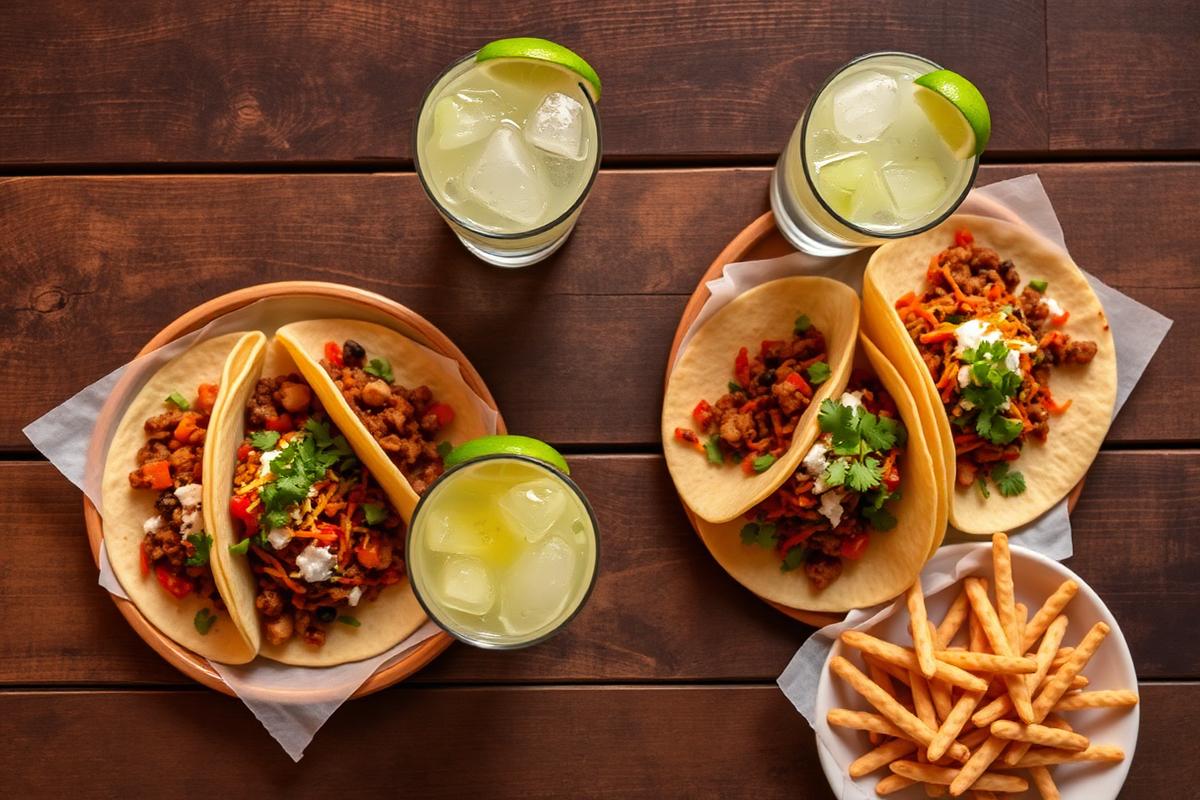 Anaheim tacos and margaritas